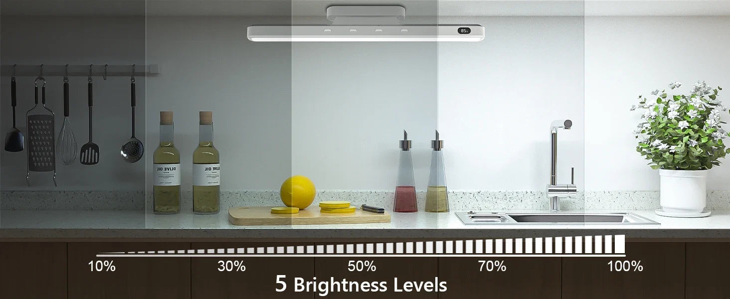 GlowPro 5W Lampada Notturna Ricaricabile Dimmerabile