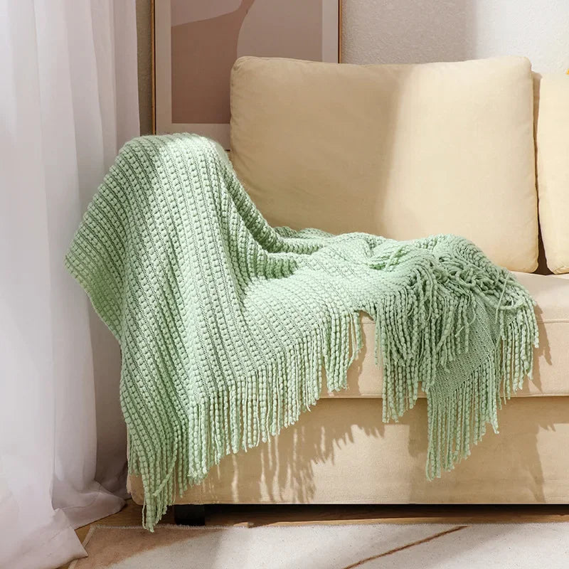 Collezione di Coperte Tricot Bohemien Classico