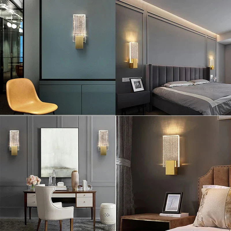 AuroraLux Bubble Wandlamp – Luxe Oro LED