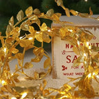 AureaLeaf Luci di Natale Dorate
