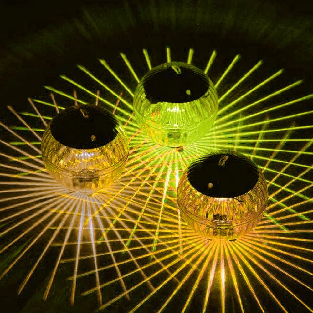 SOLAGLOW Lampada da Piscina Solare RGB Galleggiante