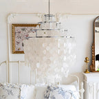 Lampadario Moderno a Forma di Conchiglia
