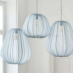 Lampadario in tessuto elegante wabi-sabi