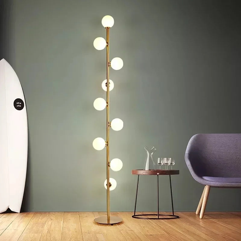 Lampada da Terra Design Nordico Luxe