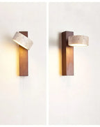AureaCave Wabi-Sabi Lampada da Parete in Travertino