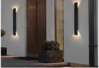 LumaShield Duo – Lampada da Parete LED Nera & Bianca
