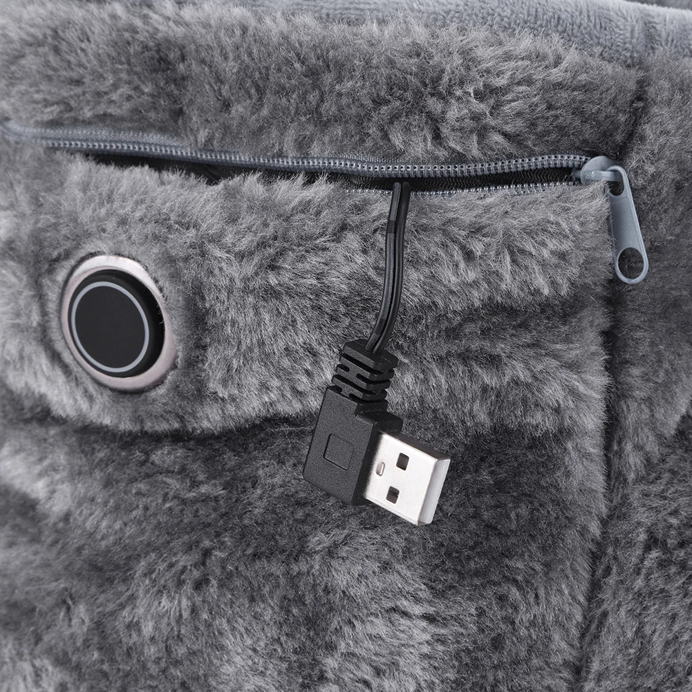 Pantofole USB Riscaldate Elettricamente – Scaldapiedi in Pile
