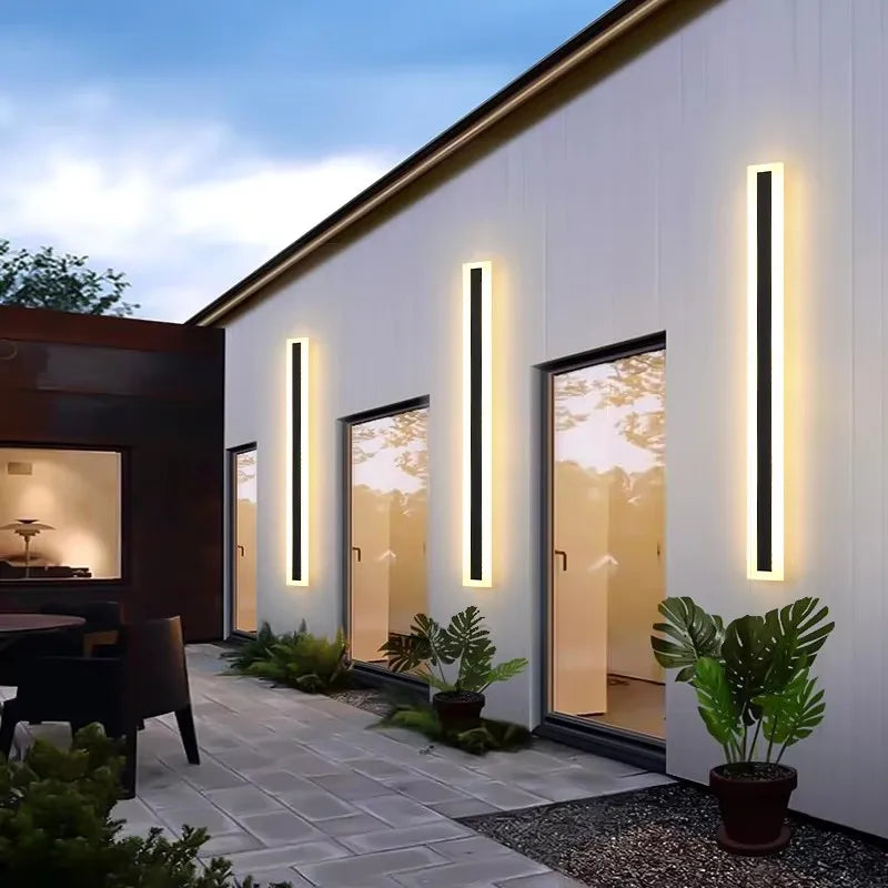 LumoFlex Villa – Lampada da Parete LED Waterproof IP65 | Illuminazione Esterna Dimmerabile per Giardino, Balcone e Facciata