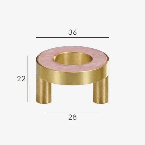 Maniglia ad Anello in Ottone Amyra
