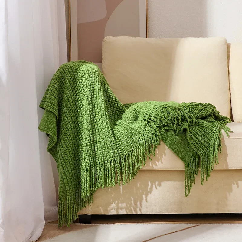 Collezione di Coperte Tricot Bohemien Classico