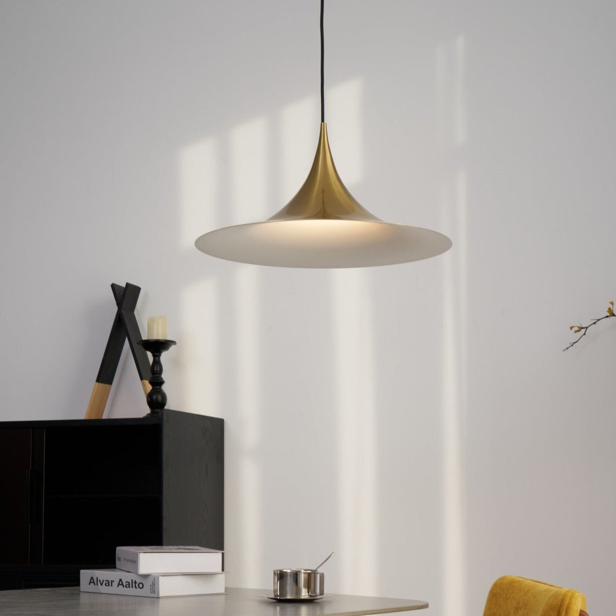 Althiran Acciaio Scultoreo Lampada a Sospensione