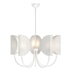 Lampadario in Ottone a Foglia