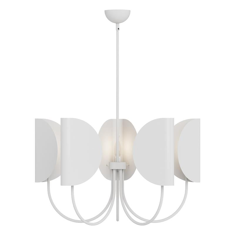 Lampadario in Ottone a Foglia