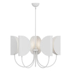 Lampadario in Ottone a Foglia