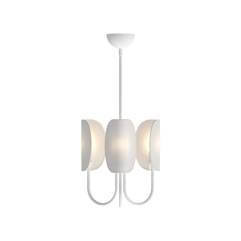 Lampadario in Ottone a Foglia