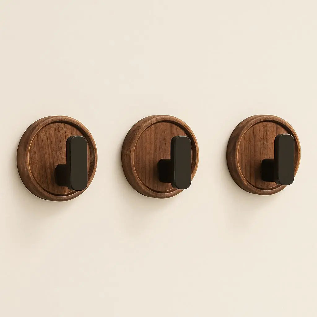 Ganci da Parete in Legno Sospesi Sero