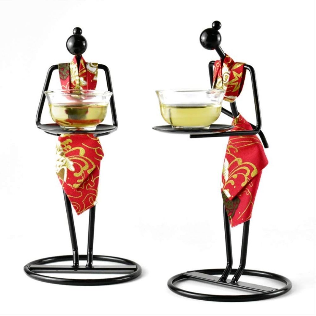 Set da tè decorativo Jinmei con personaggi creativi