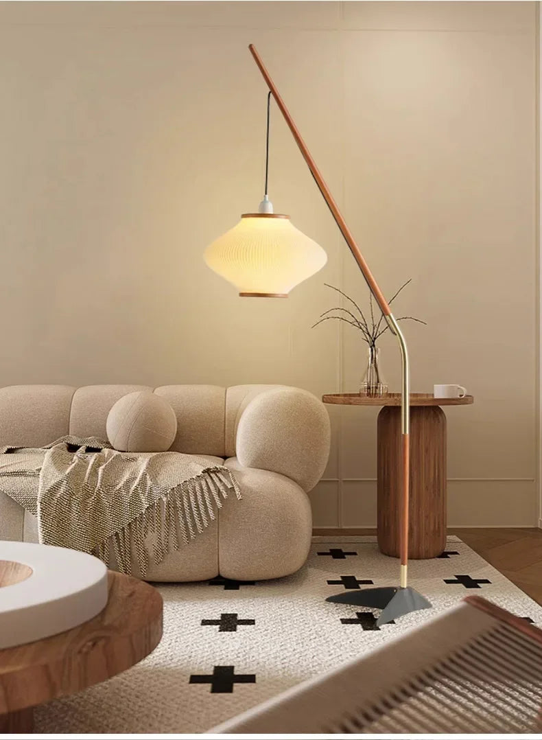 ScandiGlow Lampada da Terra LED Minimalista