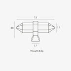 Maniglia T-bar Elouise