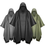 Poncho da Uomo Impermeabile – Antivento e Pieghevole per Attività Outdoor
