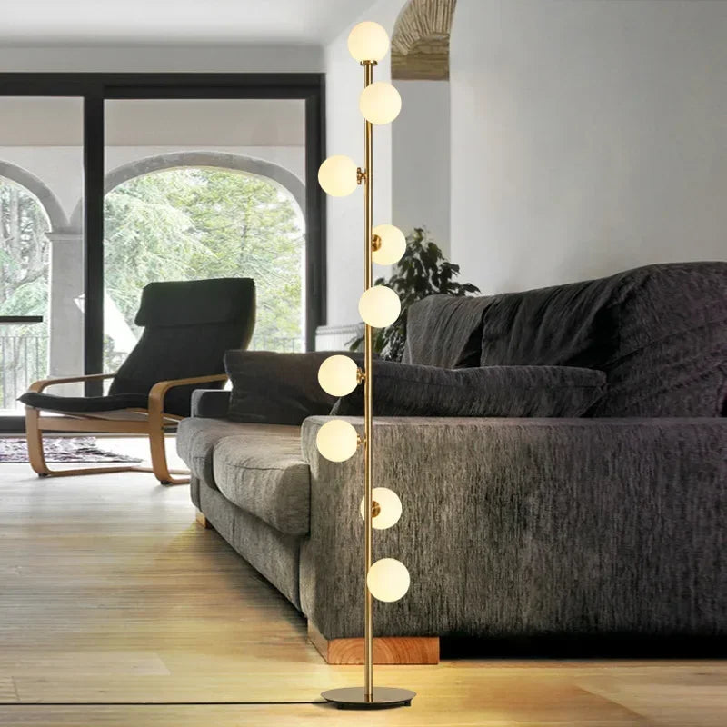 Lampada da Terra Design Nordico Luxe
