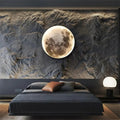 LunaGlow - Lampada da parete a LED minimalista a forma di luna per un'atmosfera accogliente