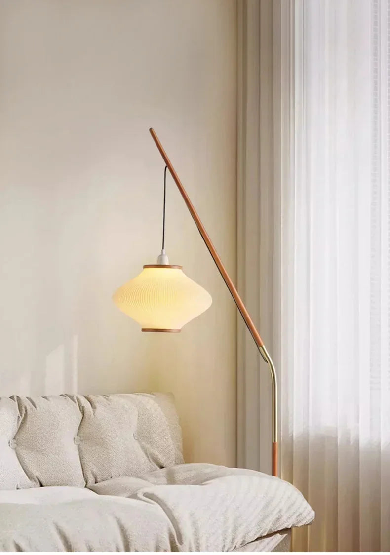 ScandiGlow Lampada da Terra LED Minimalista