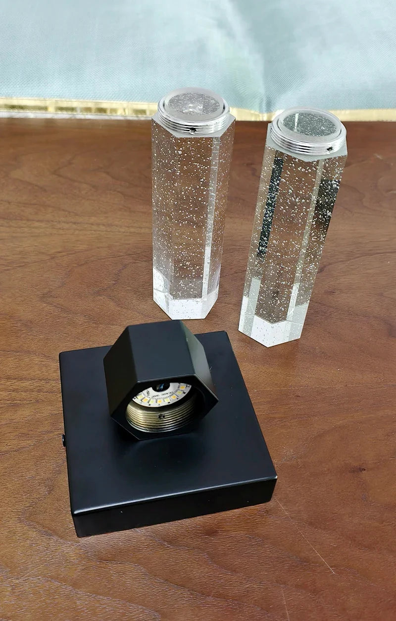 AuroraLux Bubble Wandlamp – Luxe Oro LED