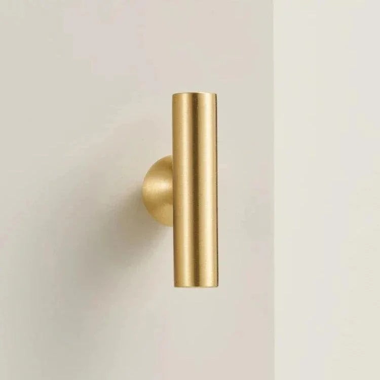 Manopole Rotonde in Ottone Ingrid