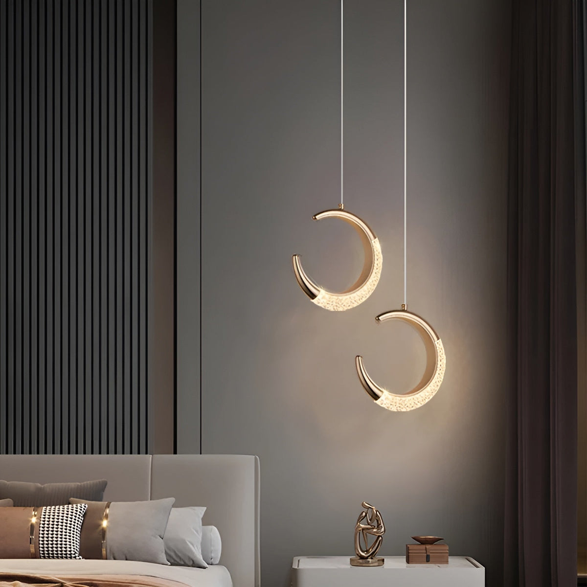 Lampada a sospensione minimalista – Moderna & Senza tempo | Illuminazione elegante per interni