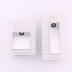 Applique LED da parete senza cornice in acciaio inossidabile Nordic 1 luce