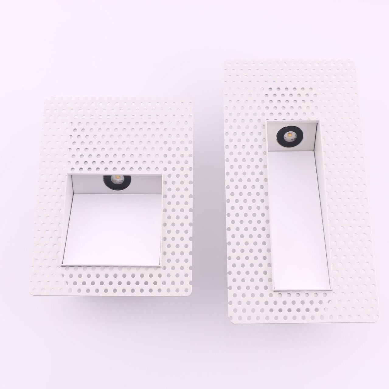 Applique LED da parete senza cornice in acciaio inossidabile Nordic 1 luce