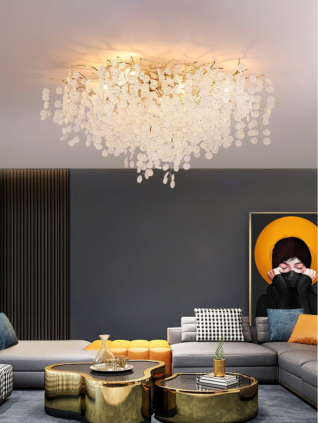 Lampada da soffitto Shiro Noda