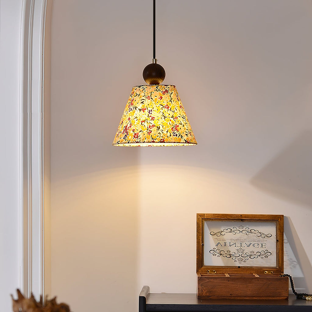 Lampadario in Tessuto Siena