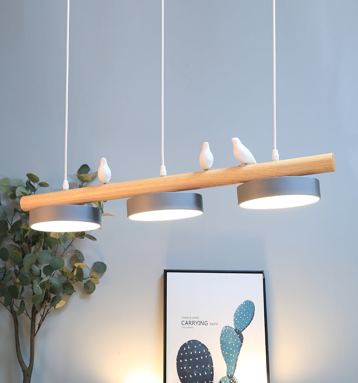Lampada a sospensione Cliff Bird