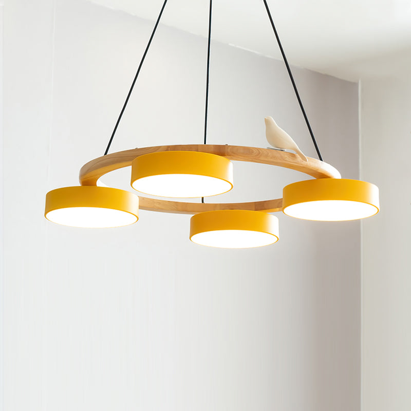 Lampadario Uccello Cliff Rotondo