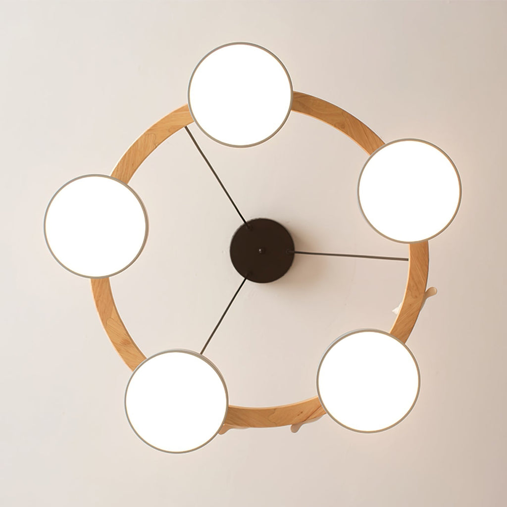 Lampadario Uccello Cliff Rotondo
