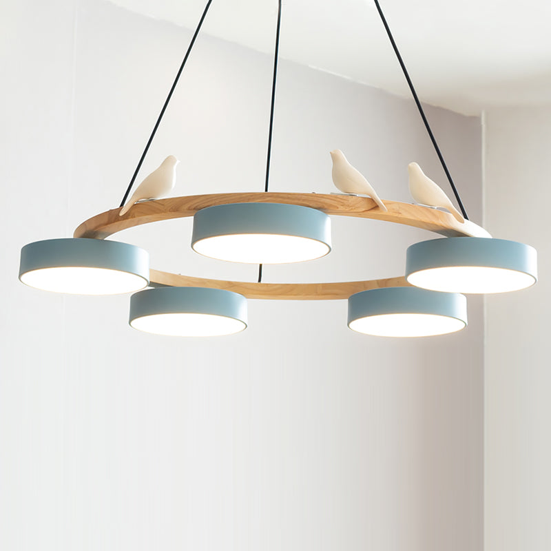 Lampadario Uccello Cliff Rotondo