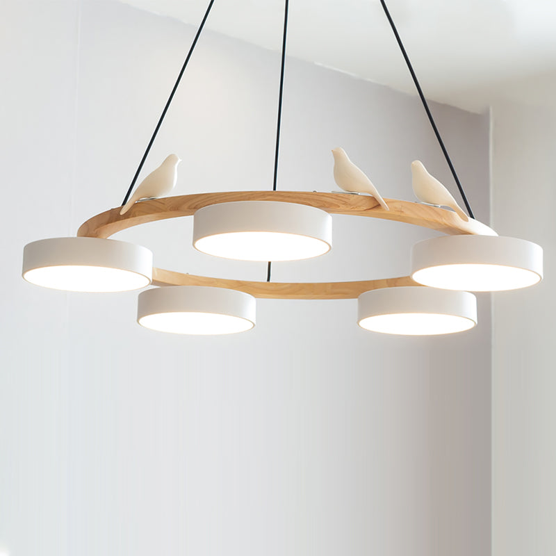 Lampadario Uccello Cliff Rotondo
