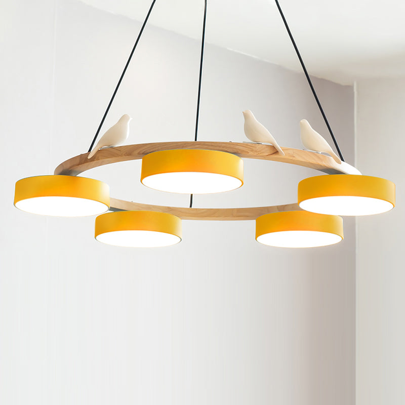 Lampadario Uccello Cliff Rotondo