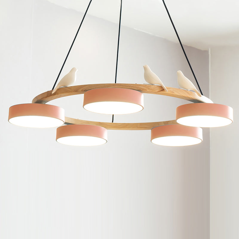 Lampadario Uccello Cliff Rotondo