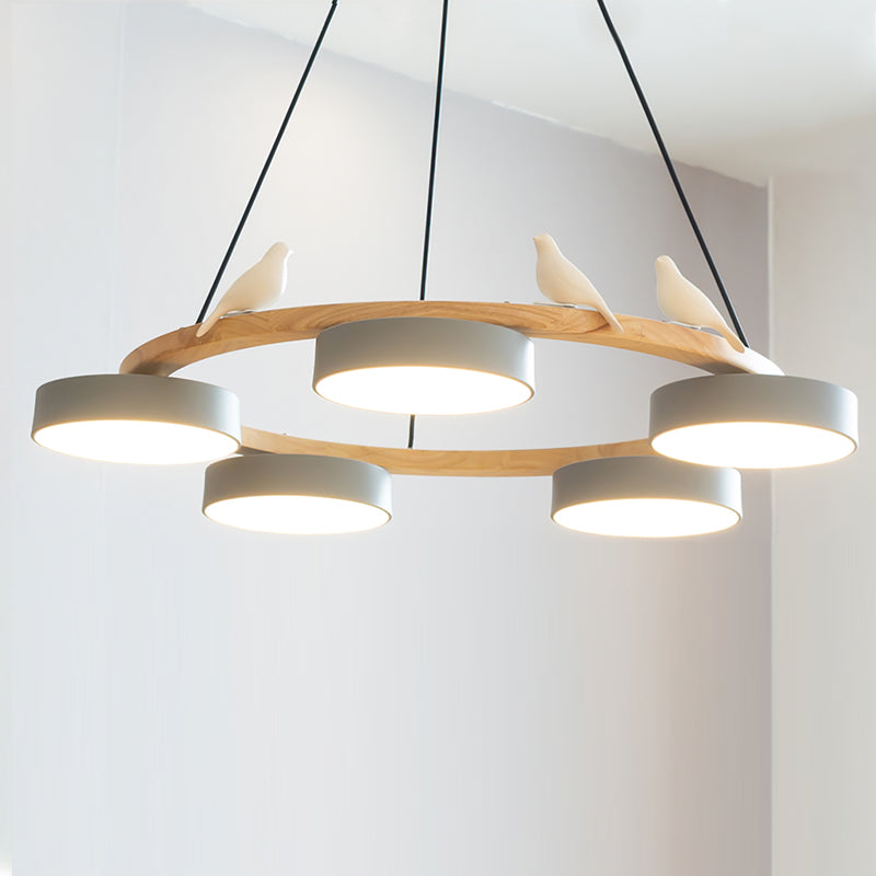 Lampadario Uccello Cliff Rotondo