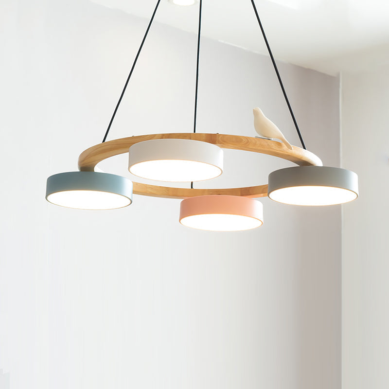 Lampadario Uccello Cliff Rotondo