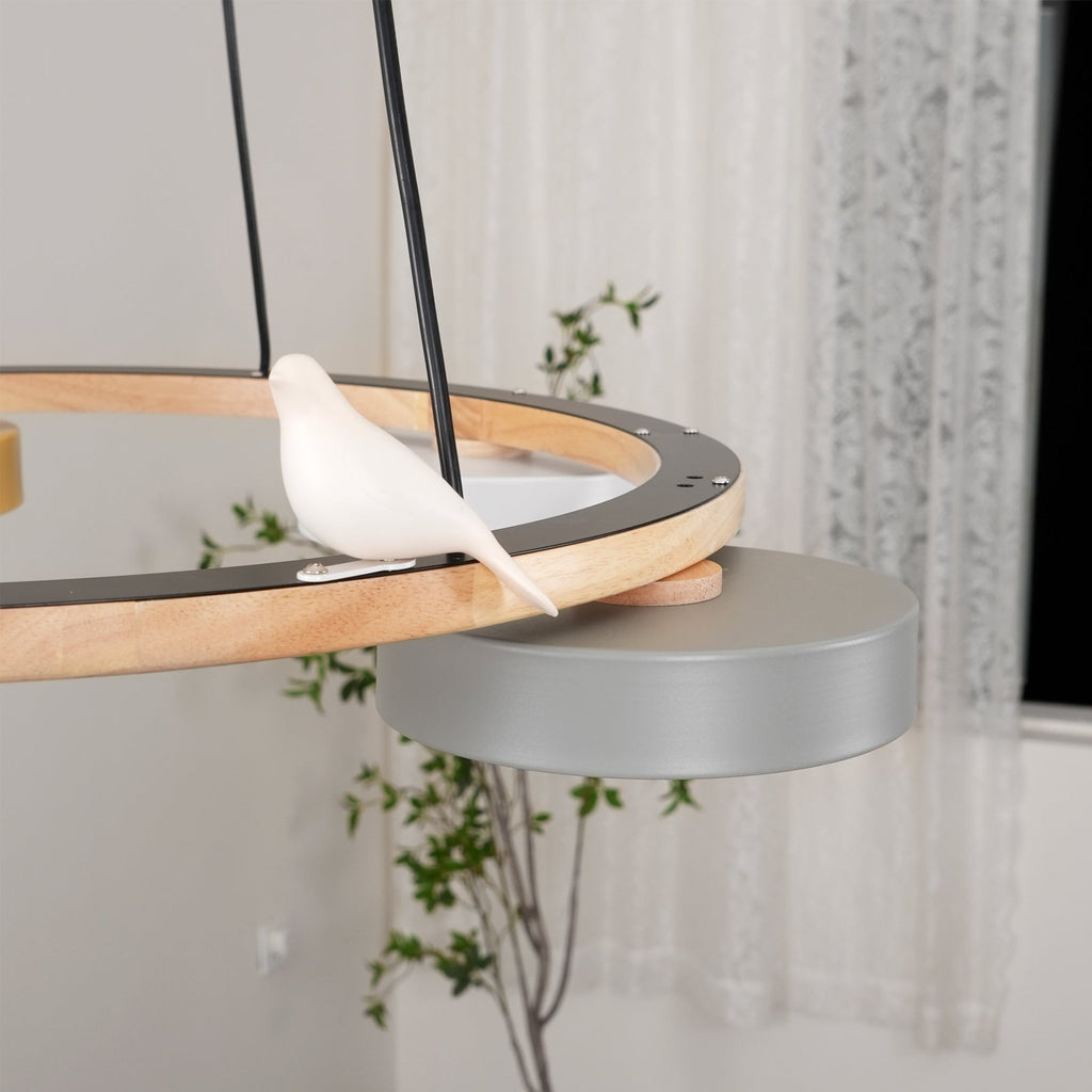Lampadario Uccello Cliff Rotondo