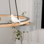 Lampadario Uccello Cliff Rotondo
