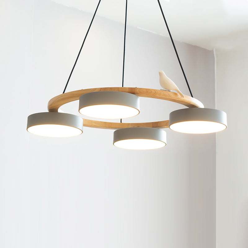 Lampadario Uccello Cliff Rotondo
