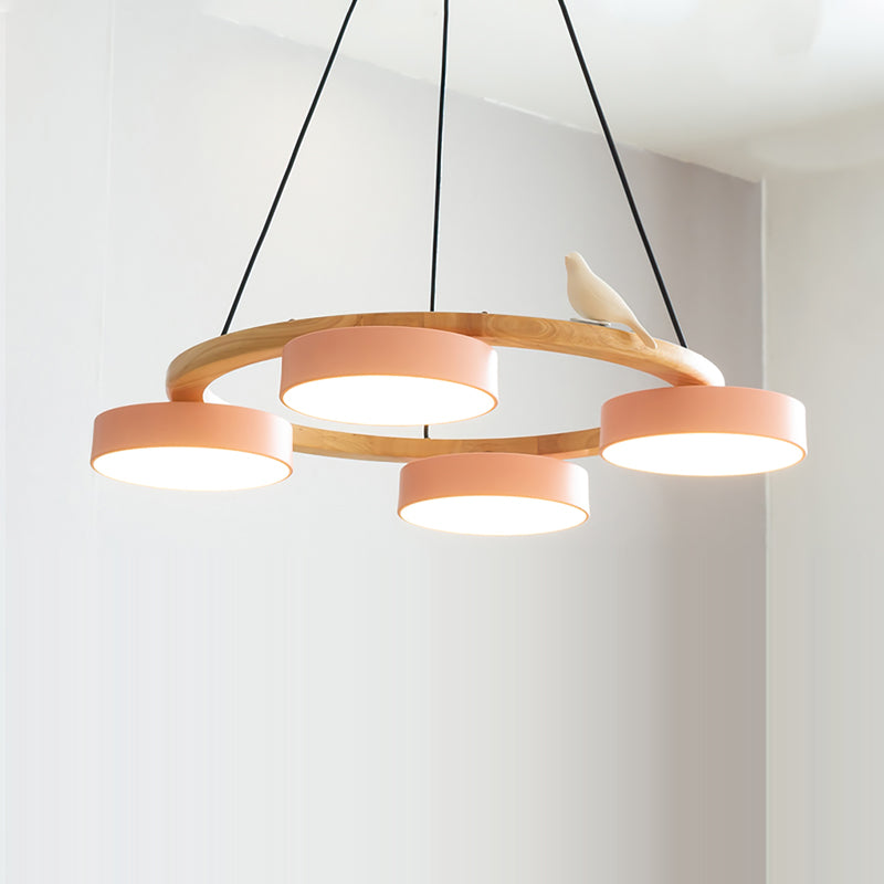 Lampadario Uccello Cliff Rotondo