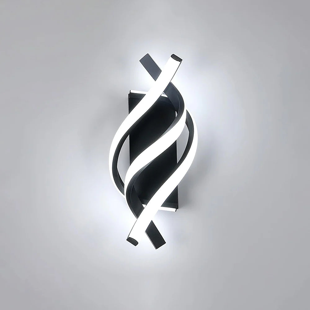 Moderna Lampada da Parete Creativa a Spirale