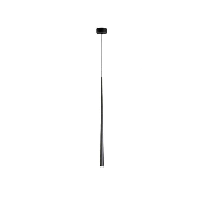 Lampadario a cono sottile
