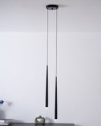 Lampadario a cono sottile